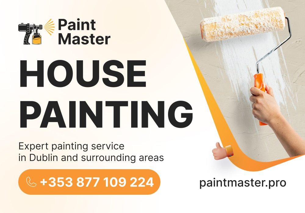 Paint Master – сайт и digital-продвижение для компании по малярным услугам в Дублине